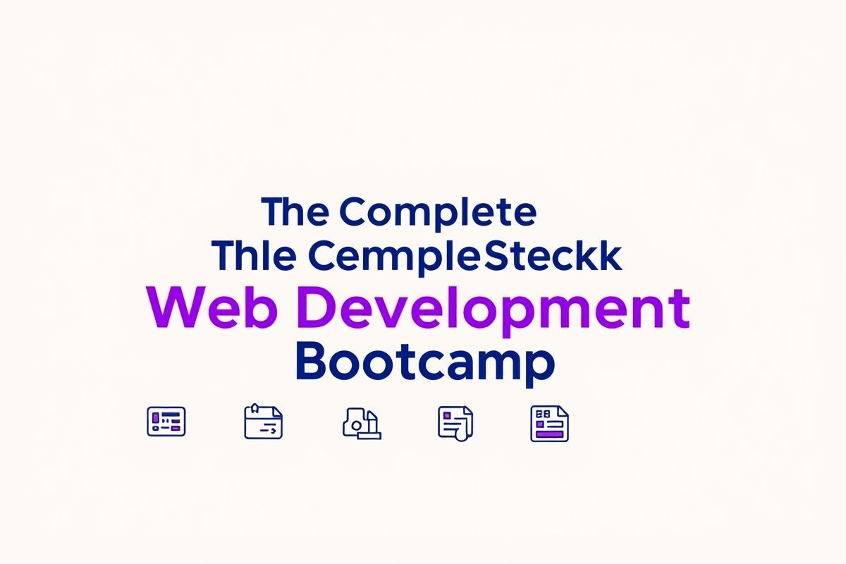 The Complete Full-Stack Web Development Bootcamp